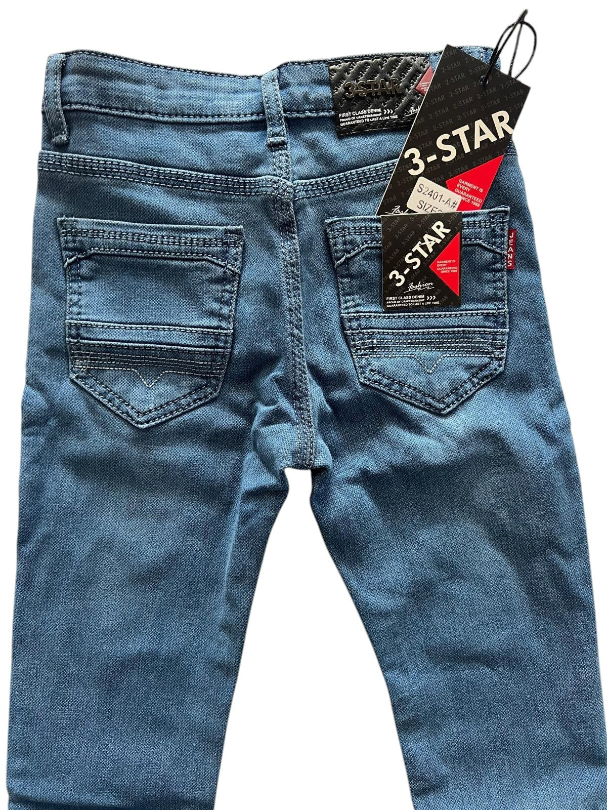 3-Star Denim Jeans for Women - Size 22