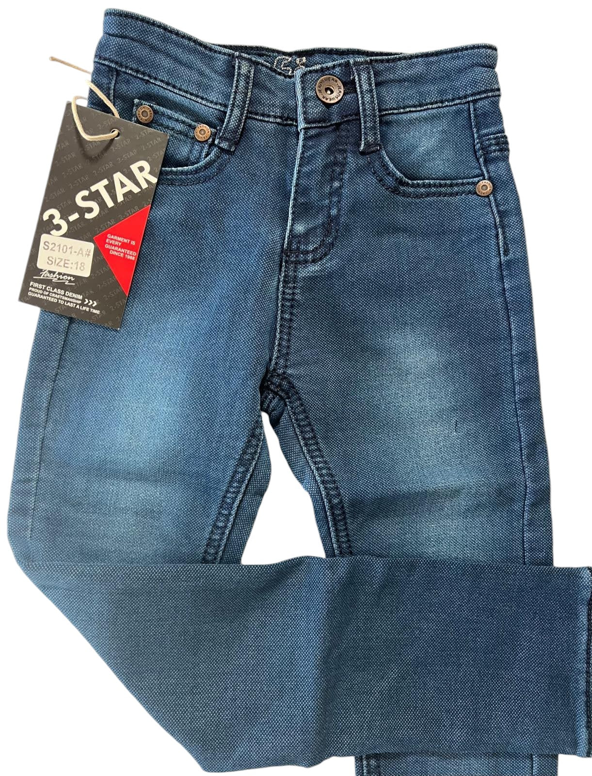 3-Star Denim Jeans - Size 18