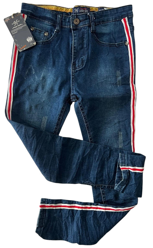 Striped Denim. Ham 2Mar Jeans - Size 27