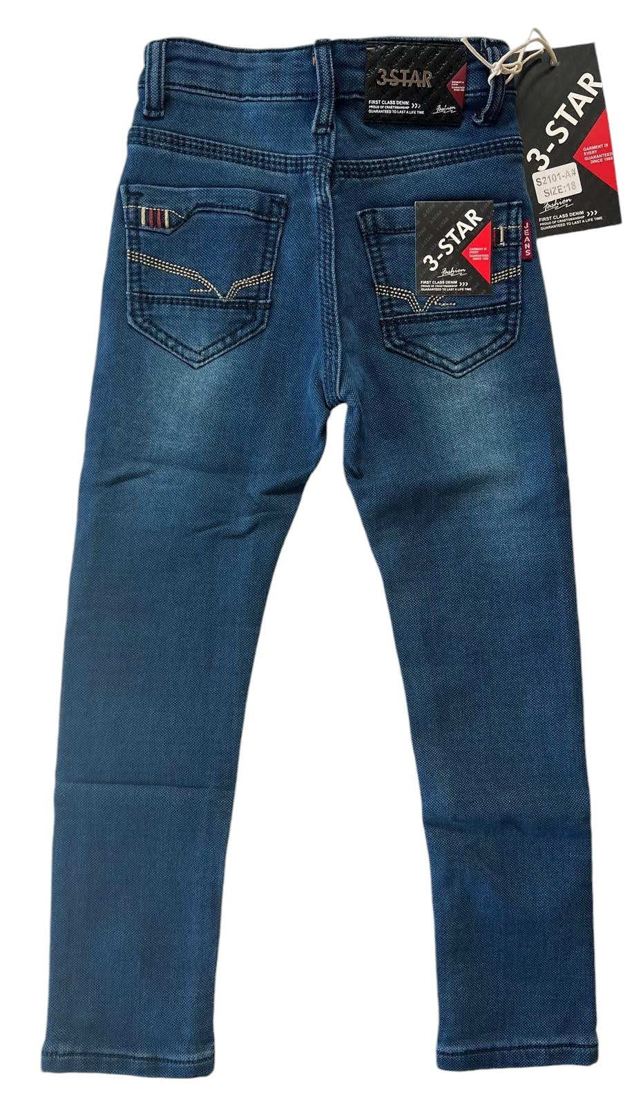 3-Star Denim Jeans - Size 18