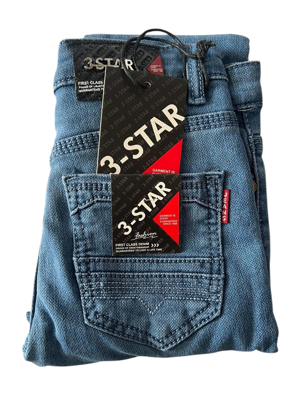 3-Star Denim Jeans for Women - Size 22