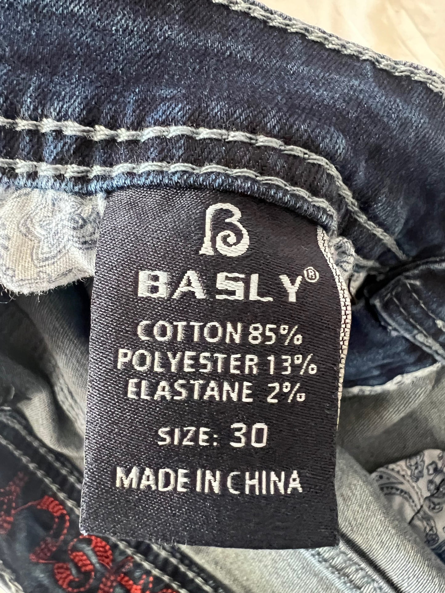 BASLY FASHION CLASSIC JEANS - Size 30