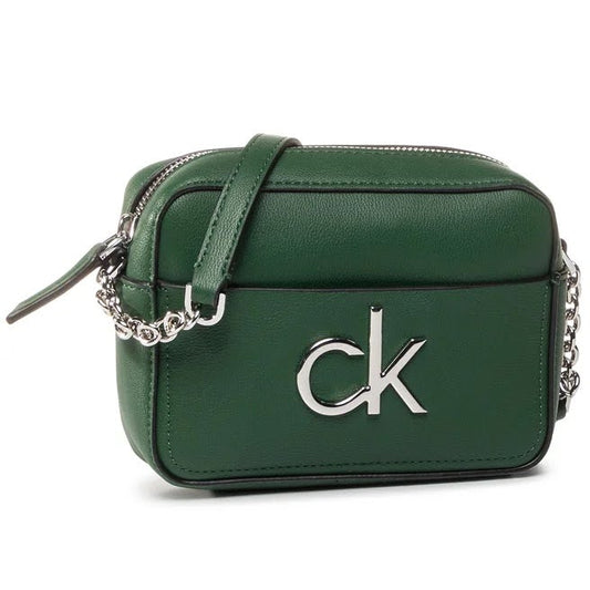 CALVIN KLEIN  FAUX LEATHER CROSSBODY BAG