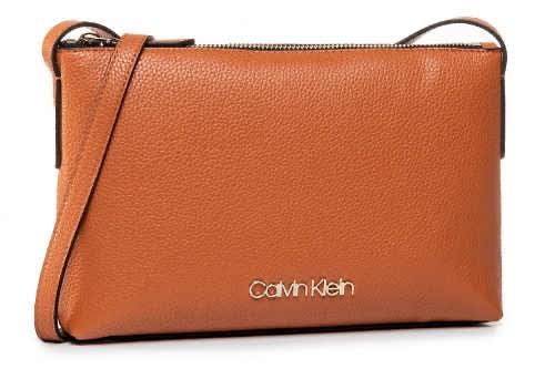 Calvin Klein Neat Crossbody Bag - Burnt Orange