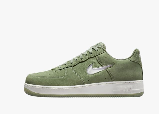 Nike Men's Air Force 1 Low Retro Oil Green/Summit