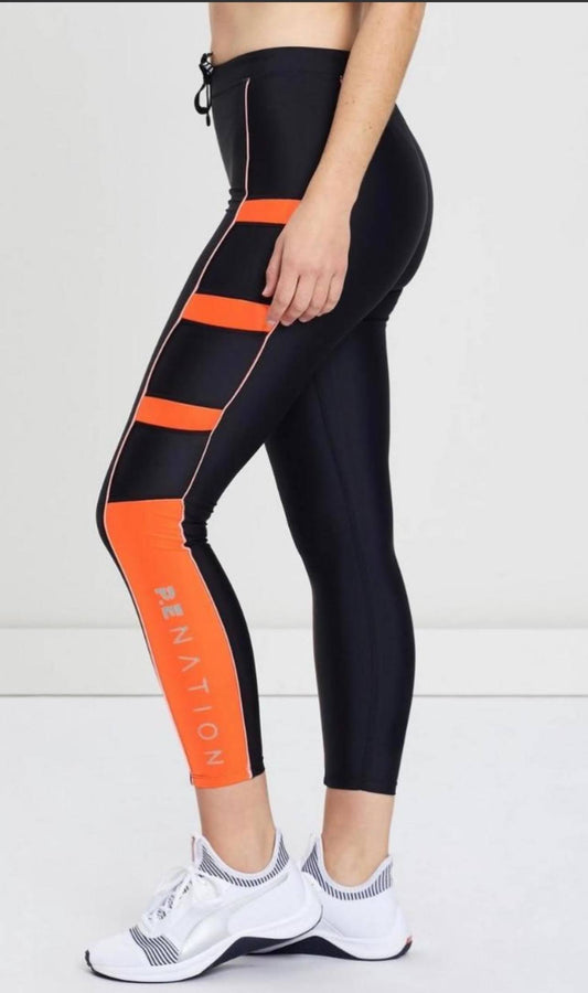 P.E NATION WOMEN'S MULTI LEGGINGS - Size XS