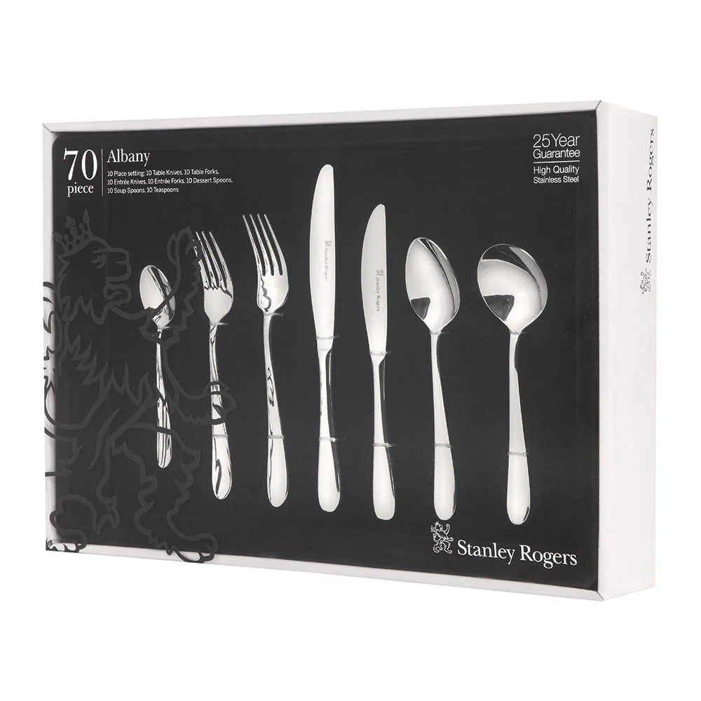 Stanley Rogers 70 Piece Albany Cutlery Set