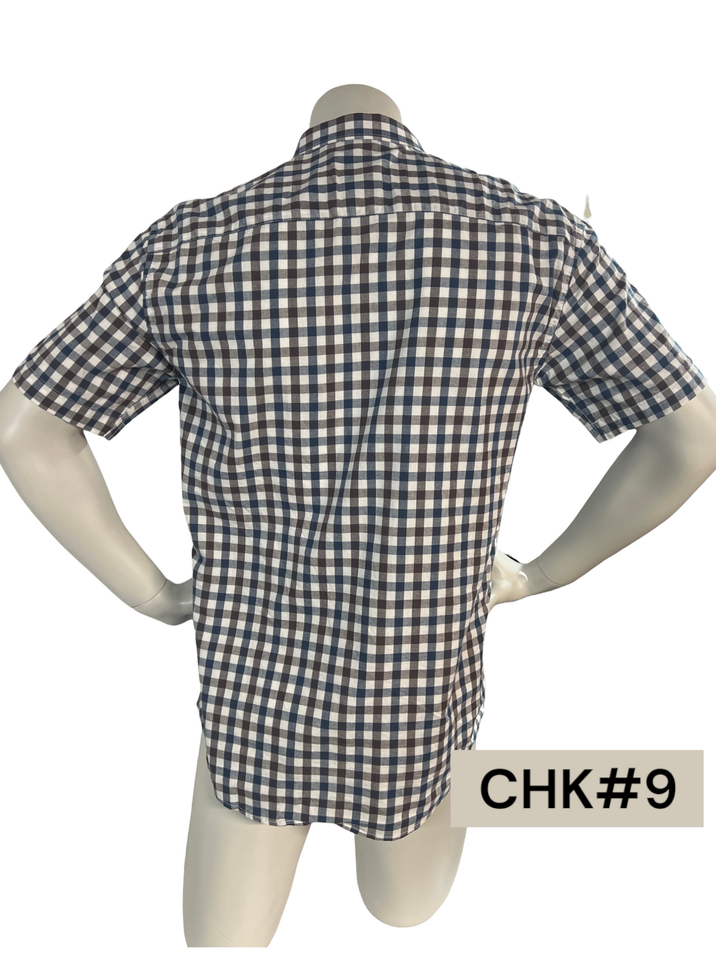 Cactus Checkered Polo for Men - Medium