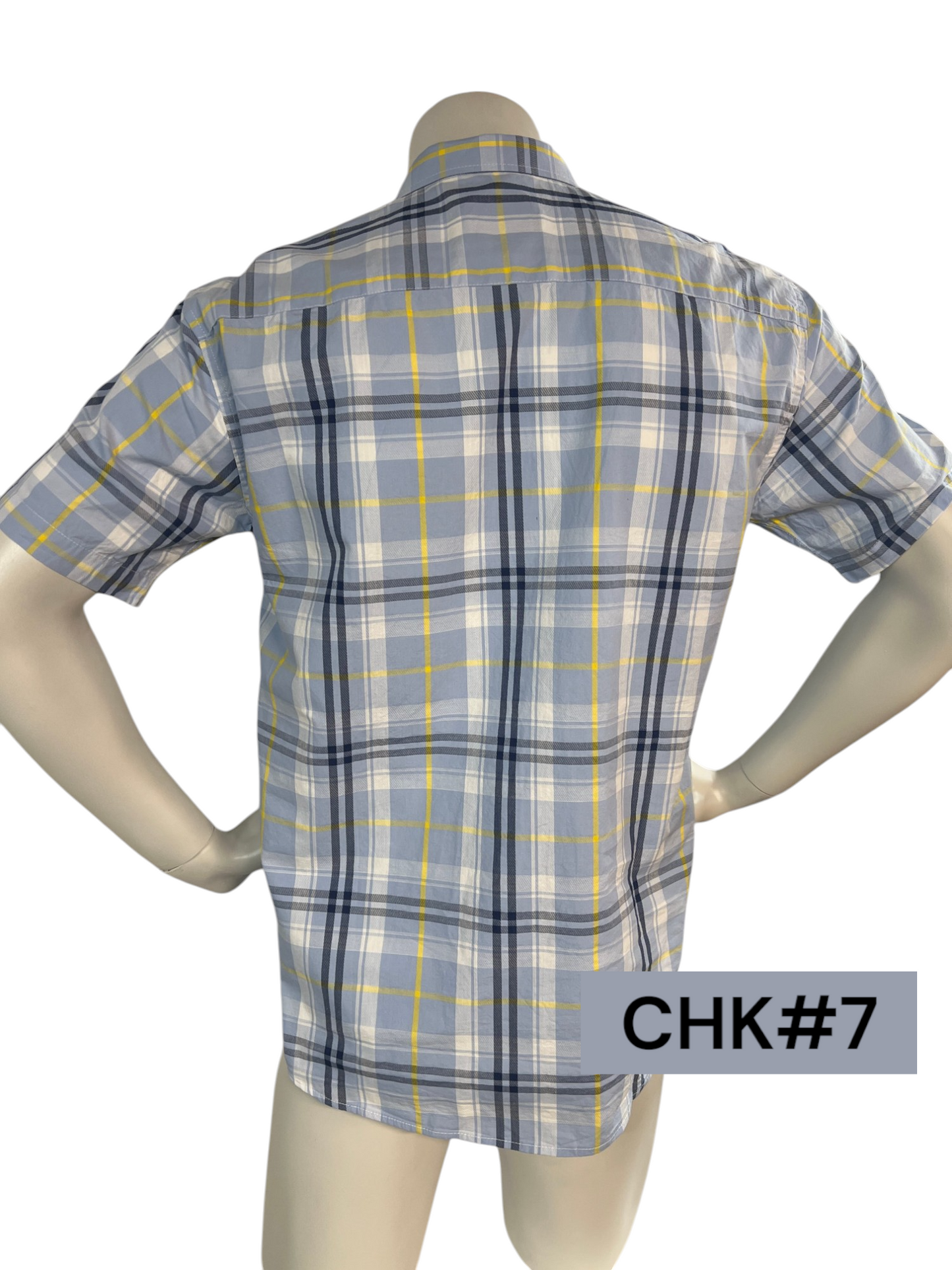 Cactus Checkered Polo for Men - Medium