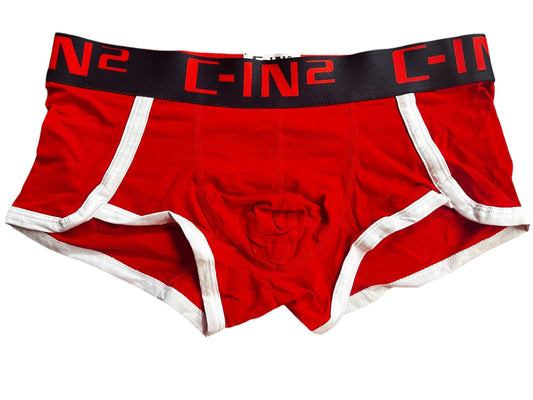 C-IN2 MEN'S BRIEF - Size Large Red