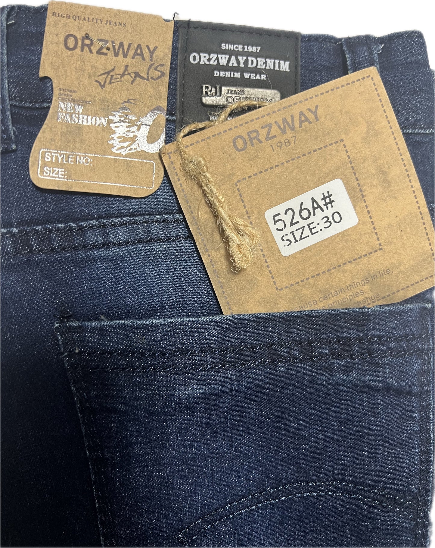 ORZWAY DENIM JEANS - Size 30