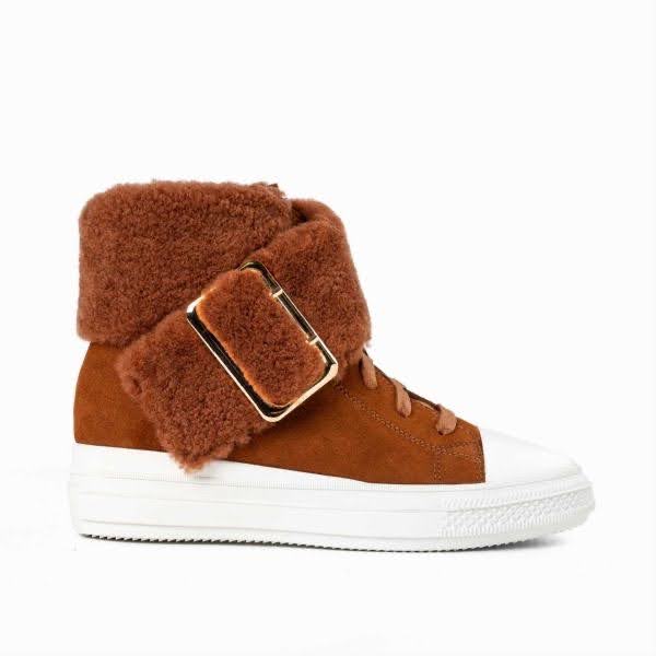 UGG OZWEAR Women's Ugg Agnes Lace Buckle Sneaker