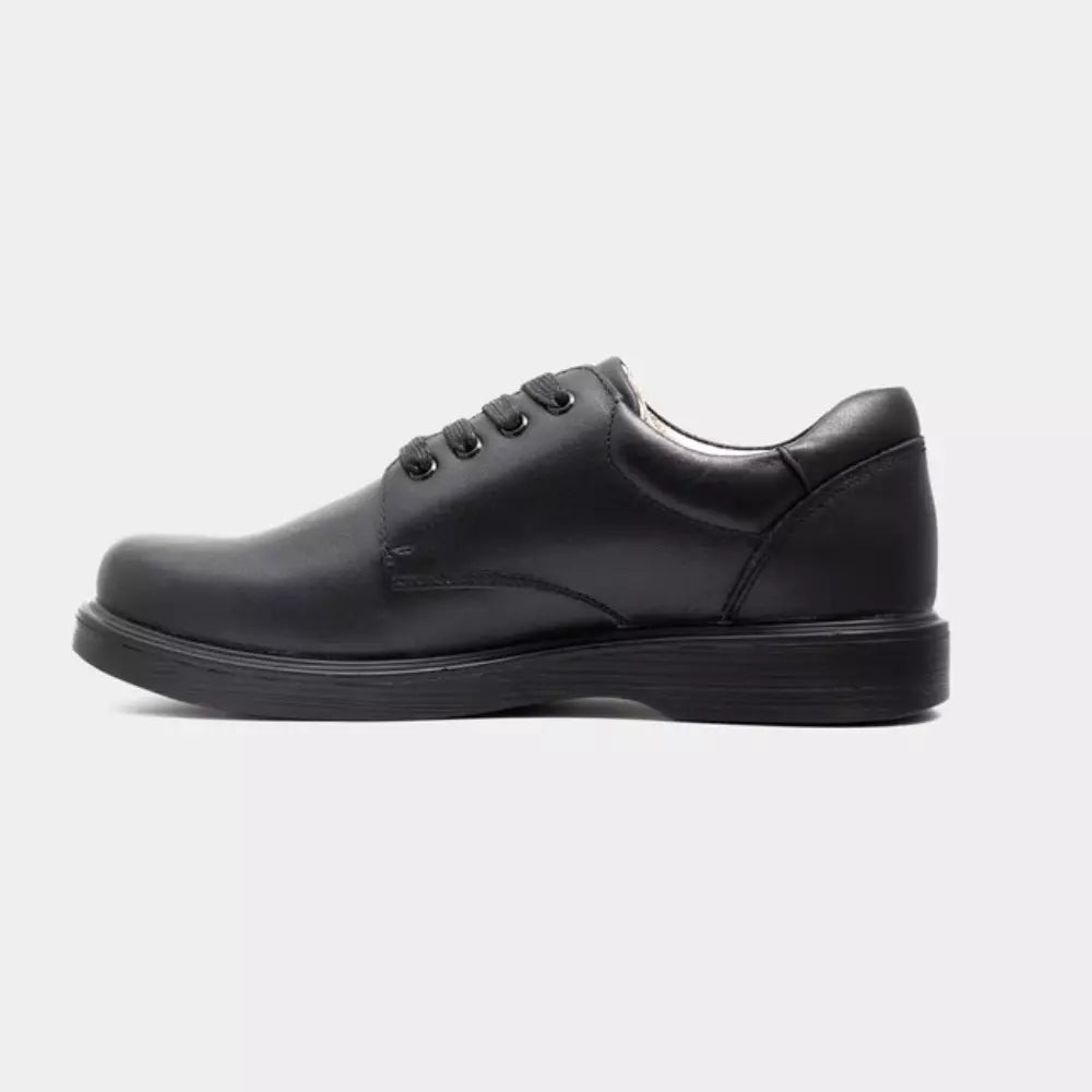 TES3 SKOBI Barty Black Lace School Shoes - 32