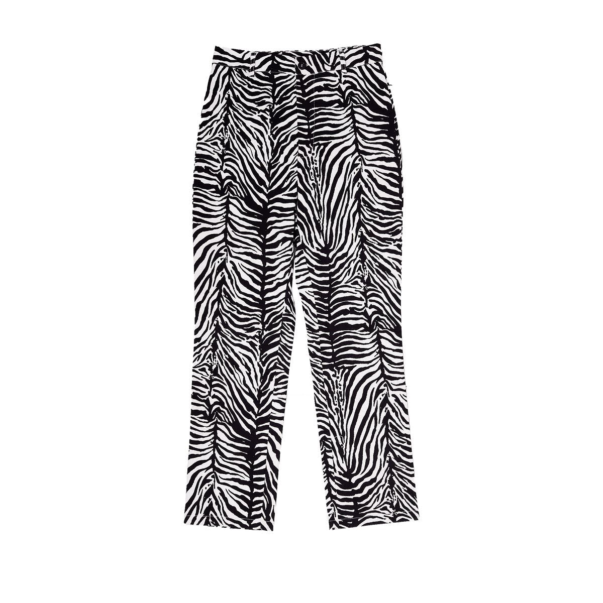 Zebra Print Pants – Size 8