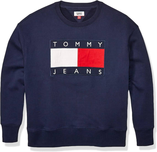 Tommy Flag Crewneck Sweater