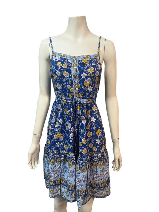 Floral Spaghetti Strap Dress