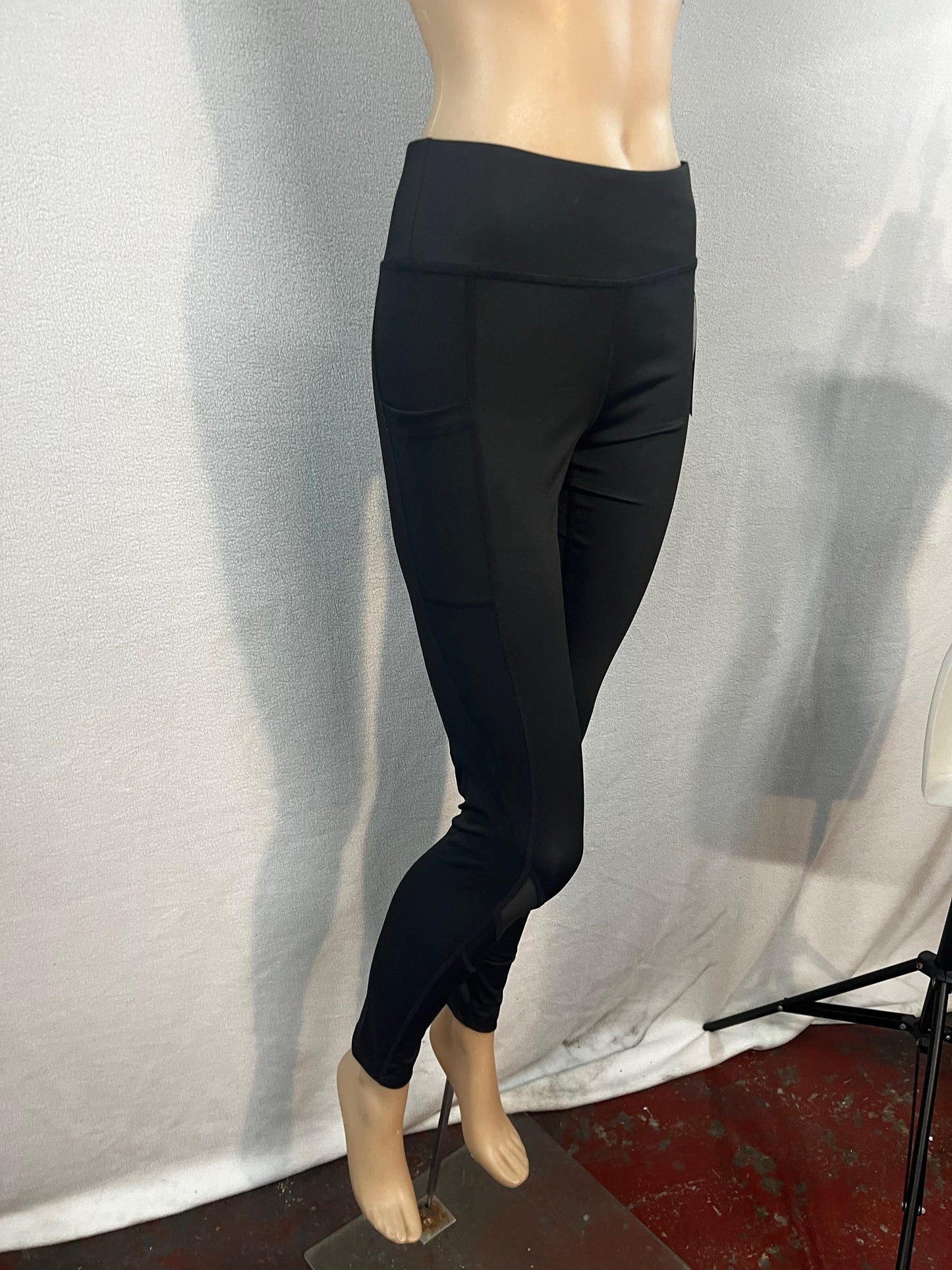 Mesh Detail Active Leggings