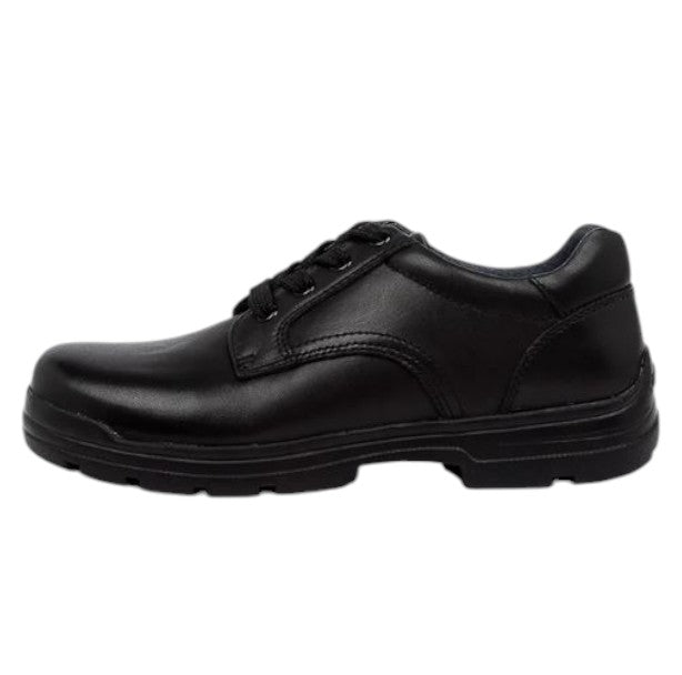 TES3 CLARKS SCHOOL Grammar Black School Shoes - 13.5 G