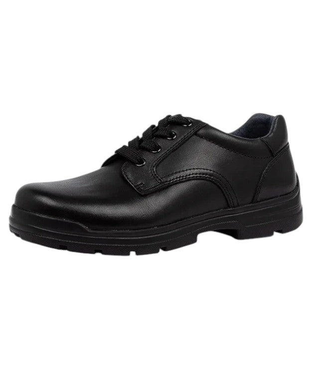 TES3 CLARKS SCHOOL Grammar Black School Shoes - 13.5 G