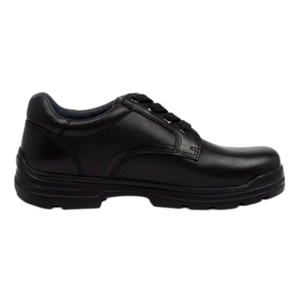 TES3 CLARKS SCHOOL Grammar Black School Shoes - 13.5 G