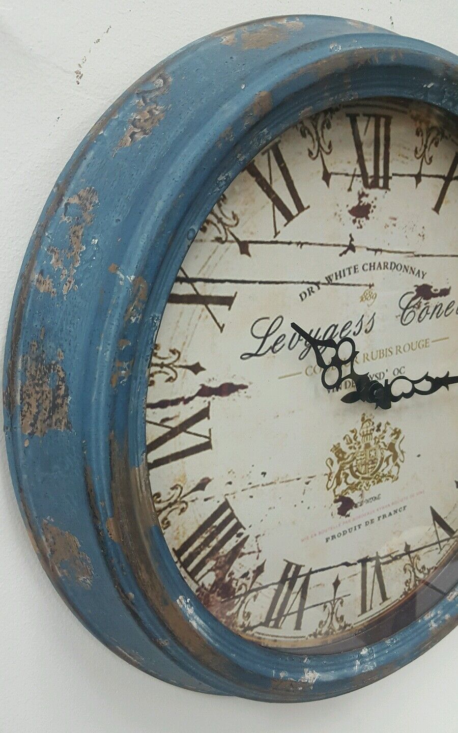 Berenger Blue Wall Clock