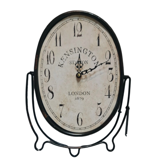 Cromwell Metal Table Clock